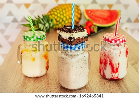 
Delicious pictures of desserts and fruit and ice cream