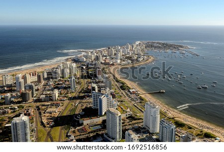 
Aerial view of Punta del Este, Uruguay Royalty-Free Stock Photo #1692516856