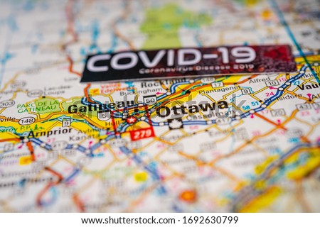 Ottawa Coronavirus Covid-19 Quarantine background