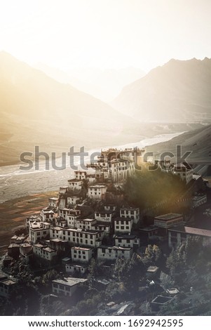 Key Gumpa Monastery in Spiti Valley, India