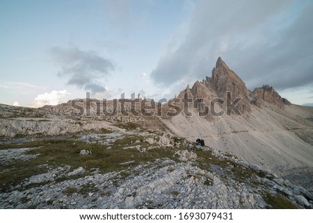 tre cime di Lavaredo in Trentino