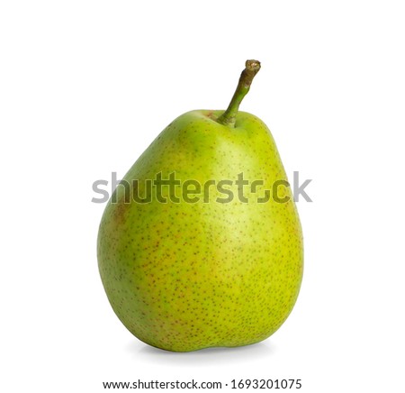 Pear an isolated on white background Royalty-Free Stock Photo #1693201075