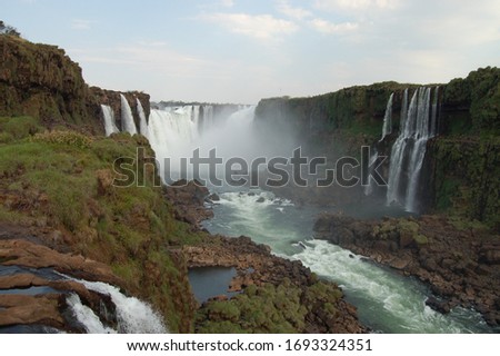 Brasilian side of Iguacu Falls