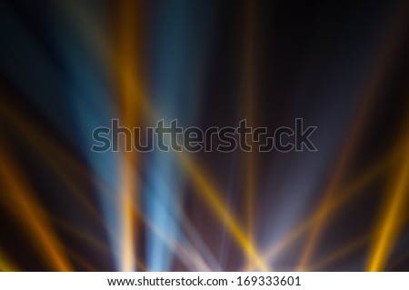 Light of the spotlight that shines on the sky Royalty-Free Stock Photo #169333601