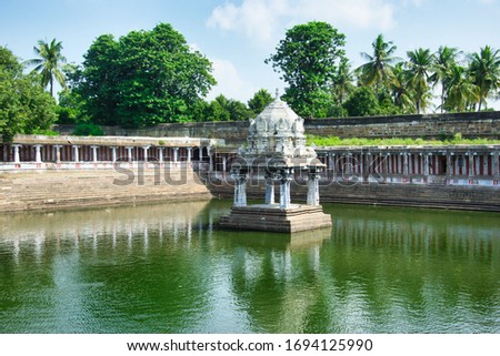 
View on the Ekambareswarar Temple  in Kanchipuram