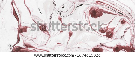 White Decorative Oil Wavy Ebru. Craft Wavy Oil Illustration. Book Cover Decoration Wallpaper. Art Splashes Template. Wavy Cover Texture. White Panorama Isolated Composition.