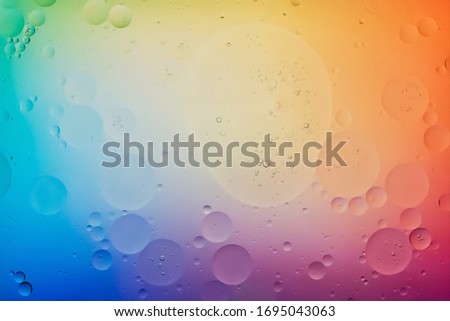An image of colorful background oil in water