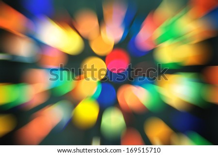 Defocused abstract lights background 