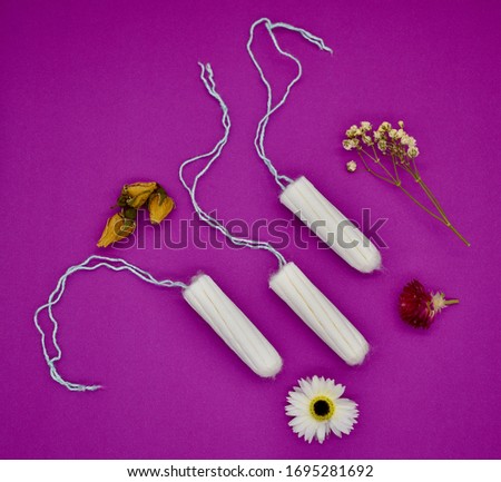 Women’s period and menstruation products - tampons