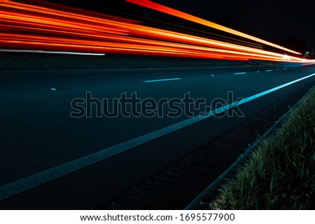 Light Long Exposure Road Photography