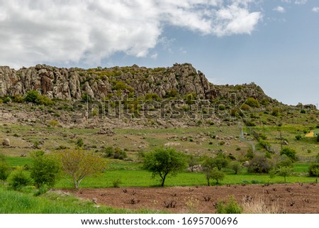 Afyonkarahisar / Turkey. Afyon Karahisar Valley