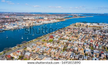 Aerial Images Sheepshead Bay Brooklyn NY