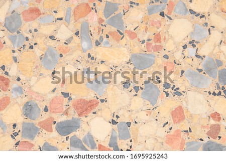 Cement stone ,abrasive or surface of terrazzo floor texture abstract background