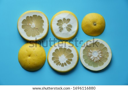 A kind of Pomelo fruit -Citrus otachibana (Pearl-kan or Otachibana in japanese)