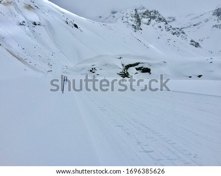 snowy landscape mountains nature peaceful places sustainable 