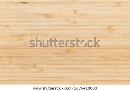 New clean bamboo board with striped pattern, seamless background photo texture Royalty-Free Stock Photo #1696418008