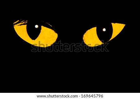 halloween - cat eyes