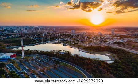 Cuiaba capital of the state of Mato Grosso, Brazil Royalty-Free Stock Photo #1696529020