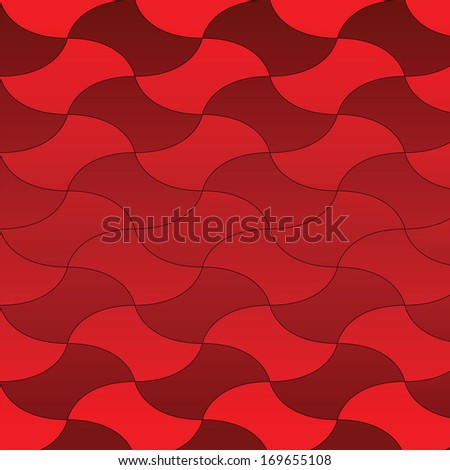 Abstract red toned weavy background