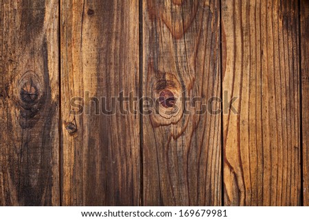 grunge wood panels used as background 