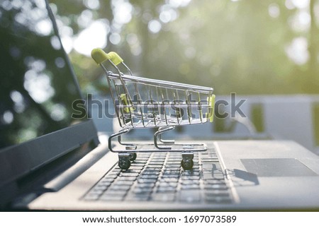 Shopping service on The online web and offers home delivery. 
