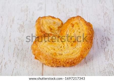 Sweet tasty hot coockies pastrie
