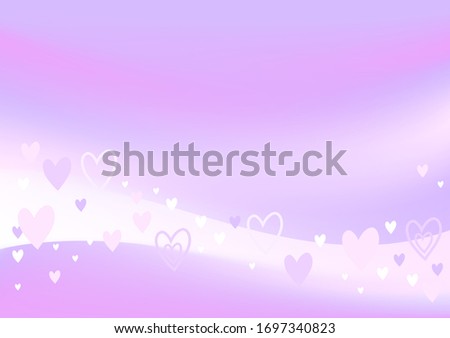 Cute pink pastel vector design for love wedding card, wallpaper