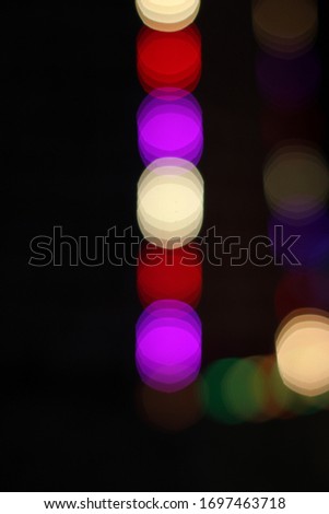 a pattern of bokeh lights which can be used as background