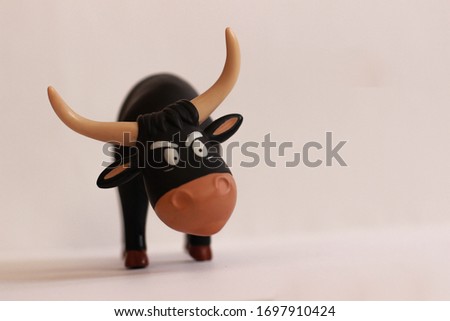 children's toy bull rear game
