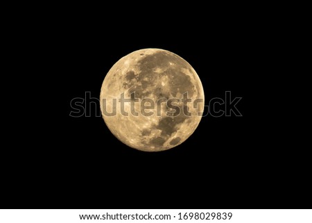 Full moon from scuba diving liveaboard dive trip Royalty-Free Stock Photo #1698029839