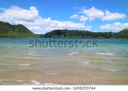 Beaches water bodies lakes from New Zealand