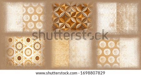 Royal Decorative Grunge Old Abstract Art Background Texture Design Use Wall Tile Or Wall Paper.