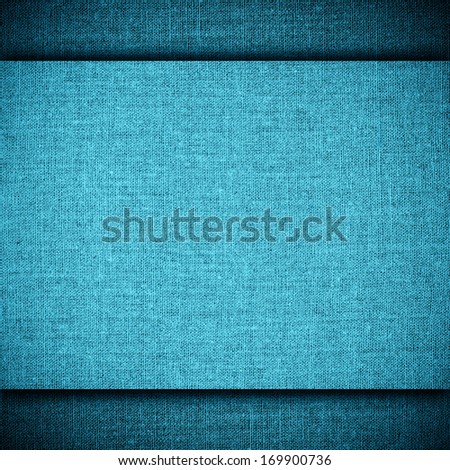 blue abstract linen background or grid pattern textile texture