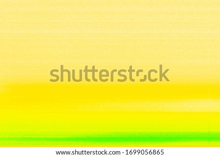 Corrupted Photo Digital Error Glitch Art Yellow and Green Background Pattern with a Bright Modern Design