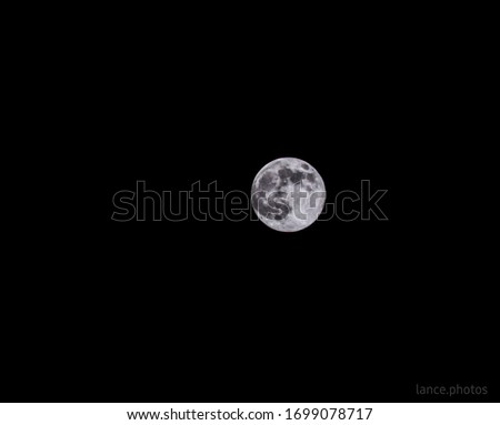 nice full moon picture taken 7/4/2020