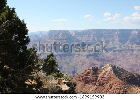 Grand Canyon Scenic view in sunshine Arizona USA