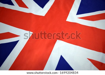 United Kingdom (UK) flag banner design.