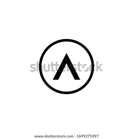 A logo designs vector icon