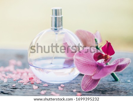 Beauty perfume bottle. Perfume bottle. 