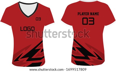 Women´s Custom Sublimated Volleyball Jersey