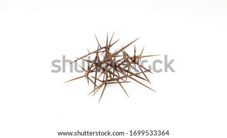 Sharp spikes on a white background. Blank for design.