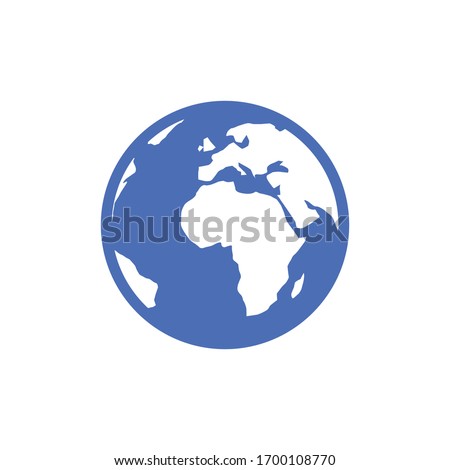 World Icon for Graphic Design Projects Royalty-Free Stock Photo #1700108770