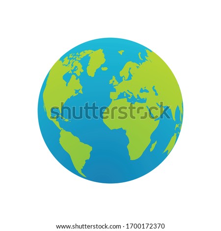 World Icon for Graphic Design Projects Royalty-Free Stock Photo #1700172370