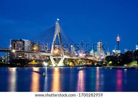 The picture of Sydney city skyline