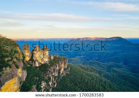 Blue Mountains National Park Australia  Royalty-Free Stock Photo #1700283583