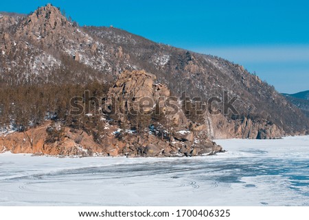 Mountains on lake Baikal, Sandy Bay