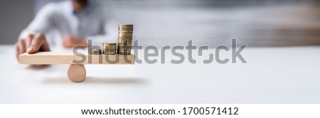 Financial Leverage And Wealth Balance During Inflation Royalty-Free Stock Photo #1700571412