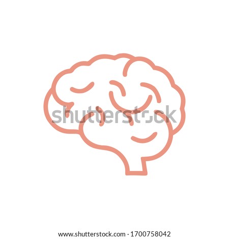 Brain Icon for Graphic Design Projects
