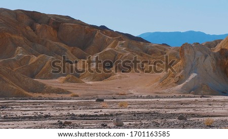 The amazing landscape of Death Valley National Park in California - USA 2017