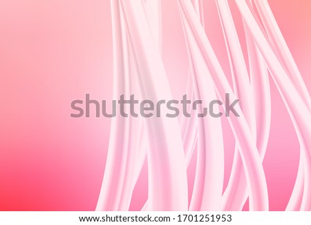 Light Pink, Yellow vector glossy abstract background. Colorful abstract illustration with gradient. Background for a cell phone.